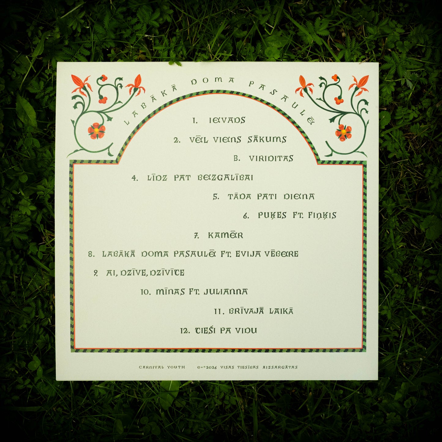 "Labākā doma pasaulē" VINYL
