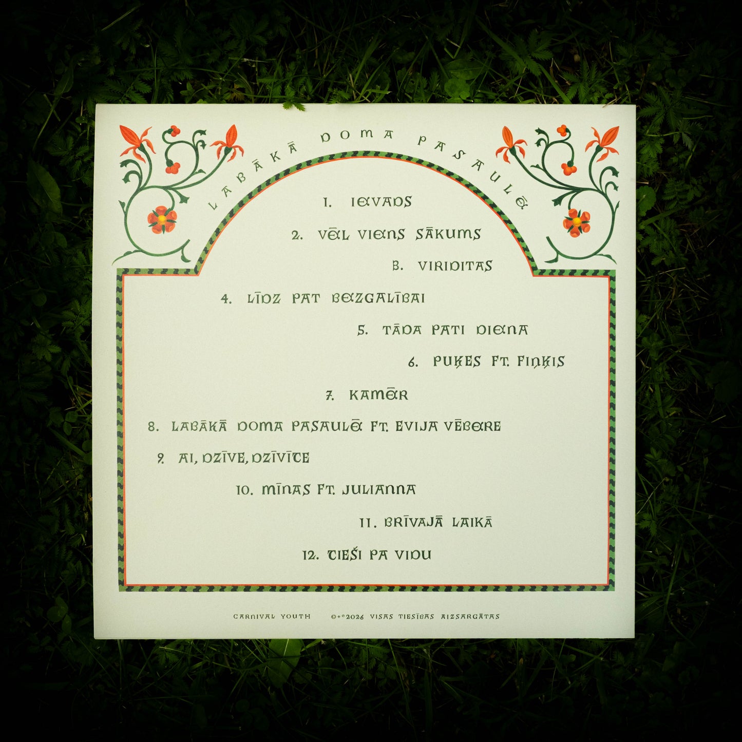 "Labākā doma pasaulē" VINYL